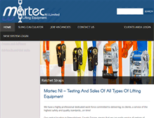 Tablet Screenshot of martecni.com